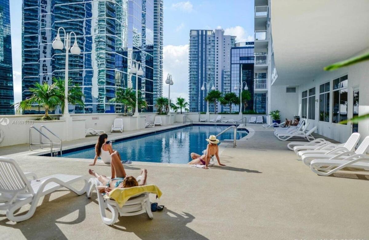 Relax And Stunning View 20th Floor Views Appartement Miami